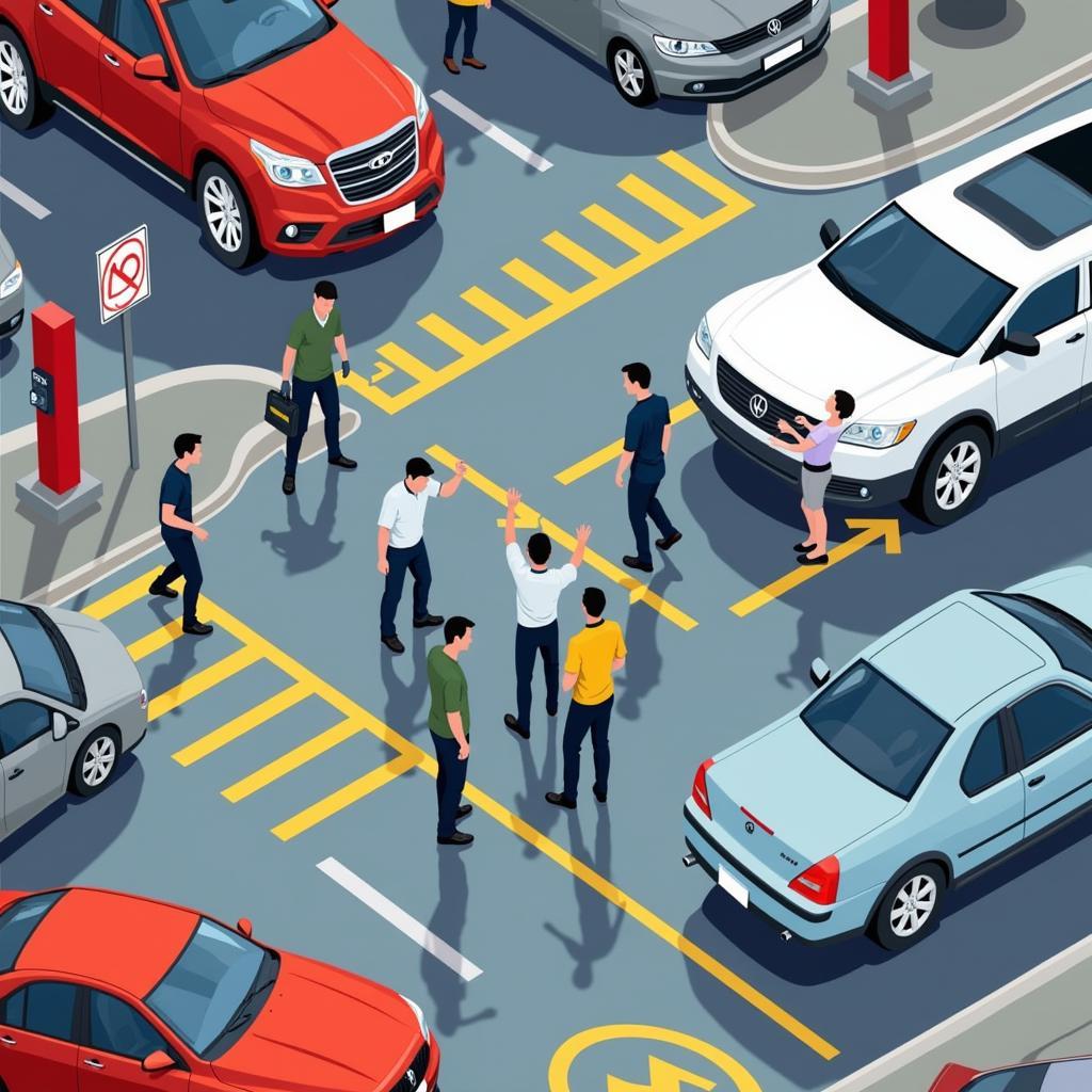 Safe Parking Procedures in Auto Shops