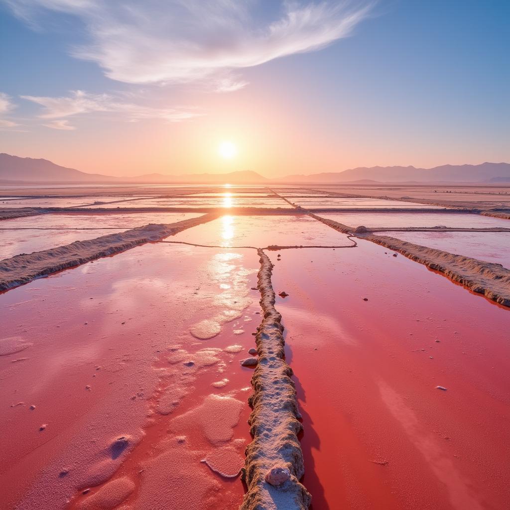 Salt Evaporation Ponds