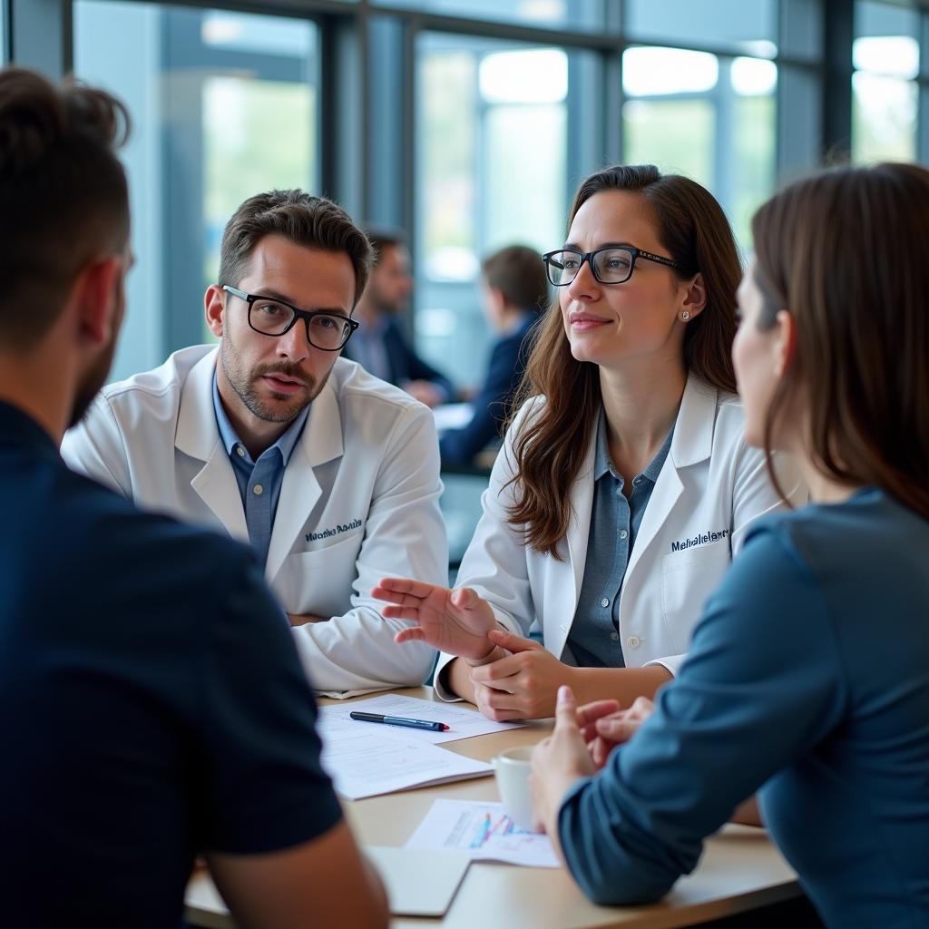 Scientists Engaging in Discussion During ASEAN Scientific Sessions