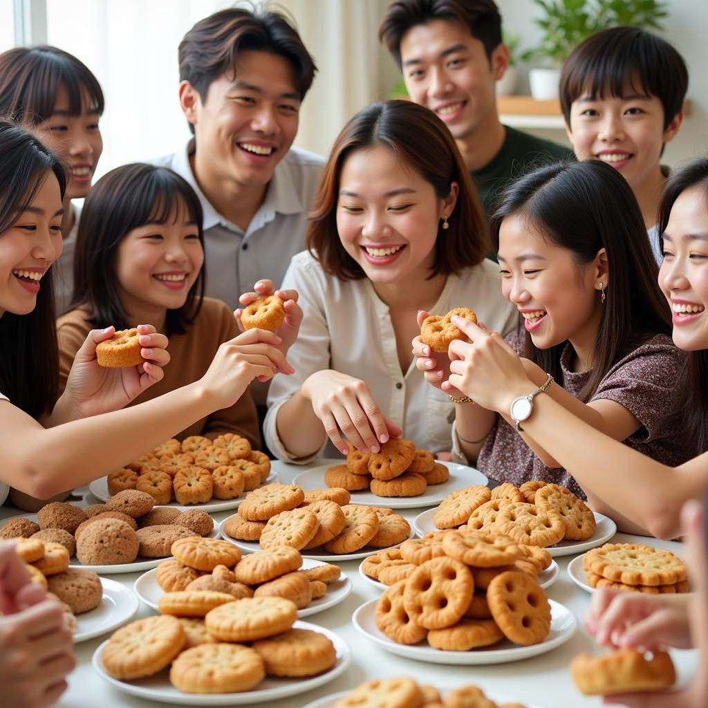 Sharing Asean Biscuits