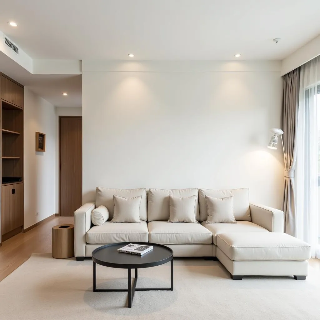 Singapore Minimalist Living Room Interior Design