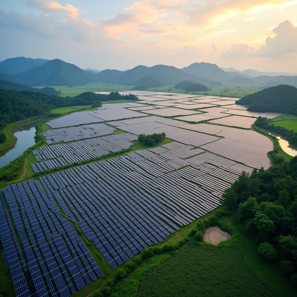 Solar Farm in Southeast Asia