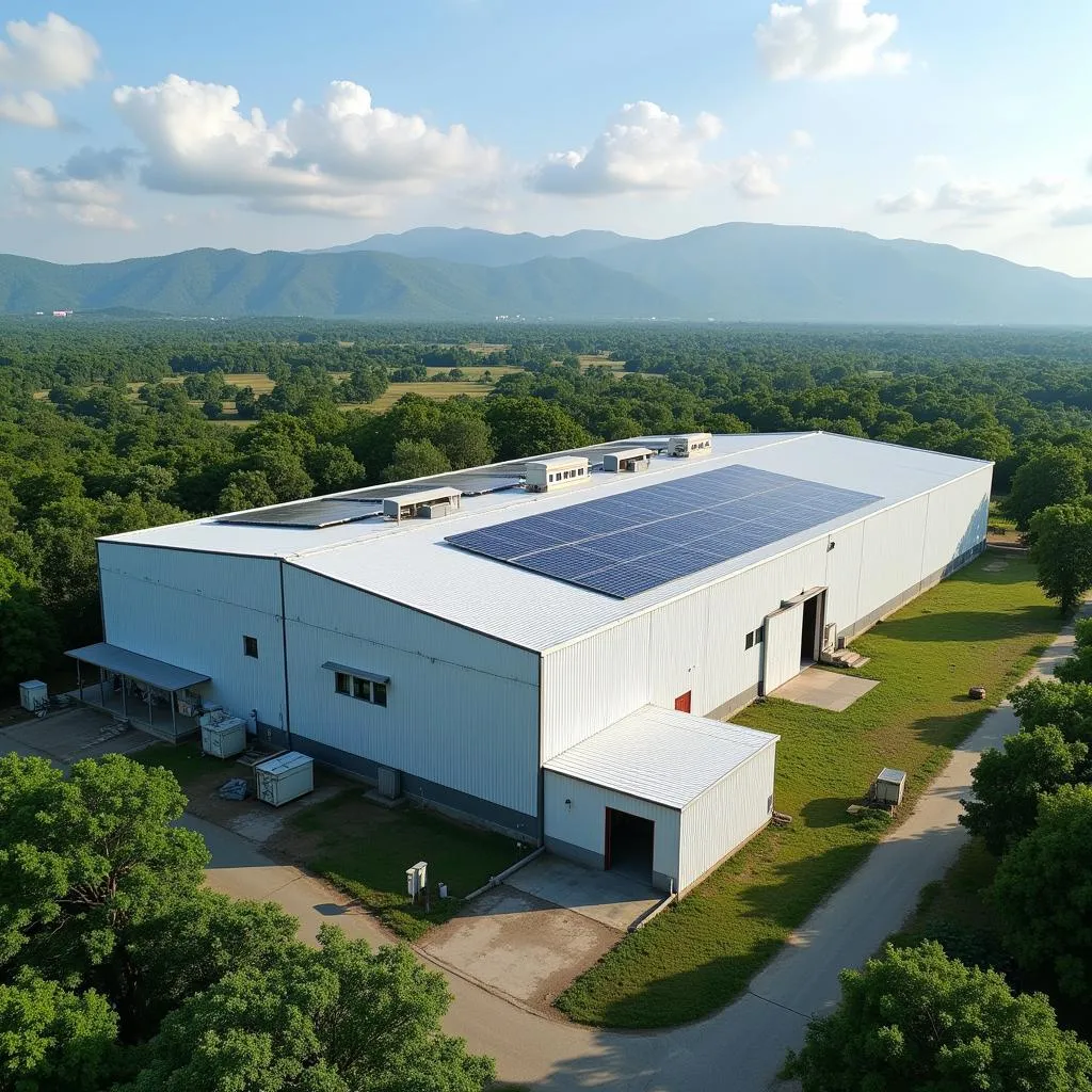 Solar Powered Cold Storage Facility in Vietnam