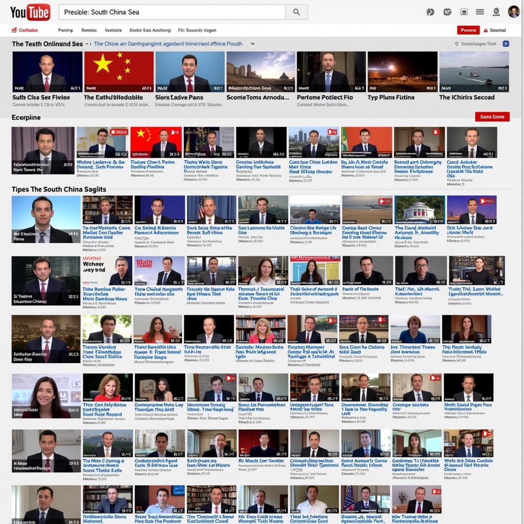 South China Sea Dispute: YouTube Analysis and Commentary