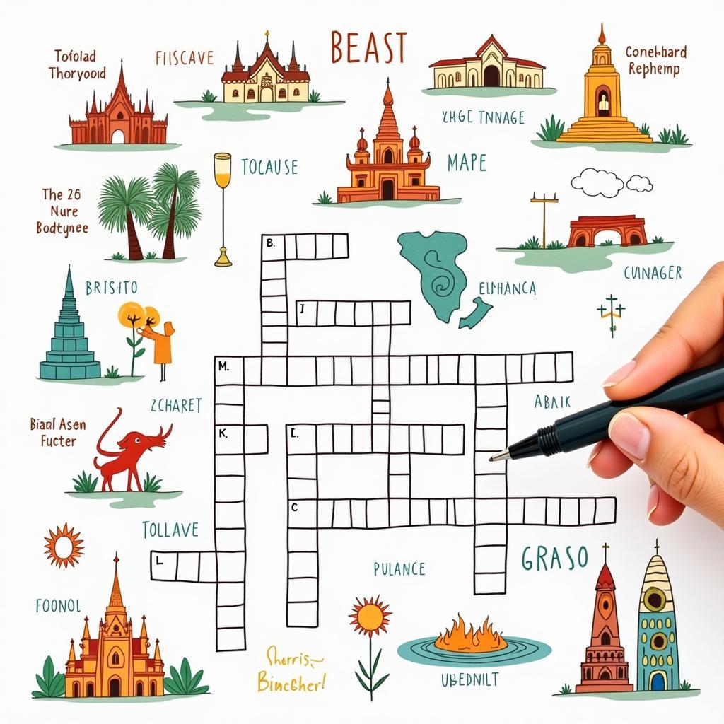 Southeast Asian Crossword Puzzle