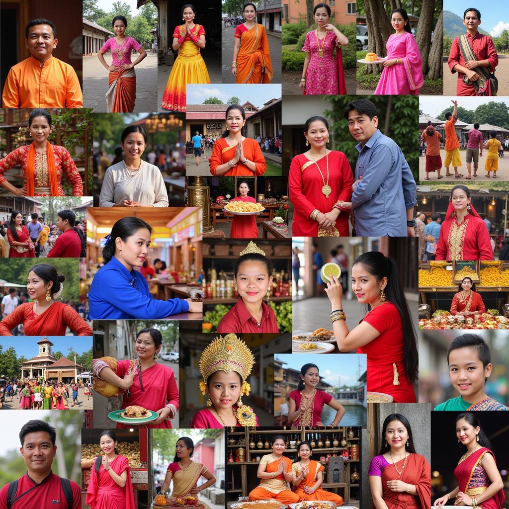 Diverse cultures of Southeast Asia