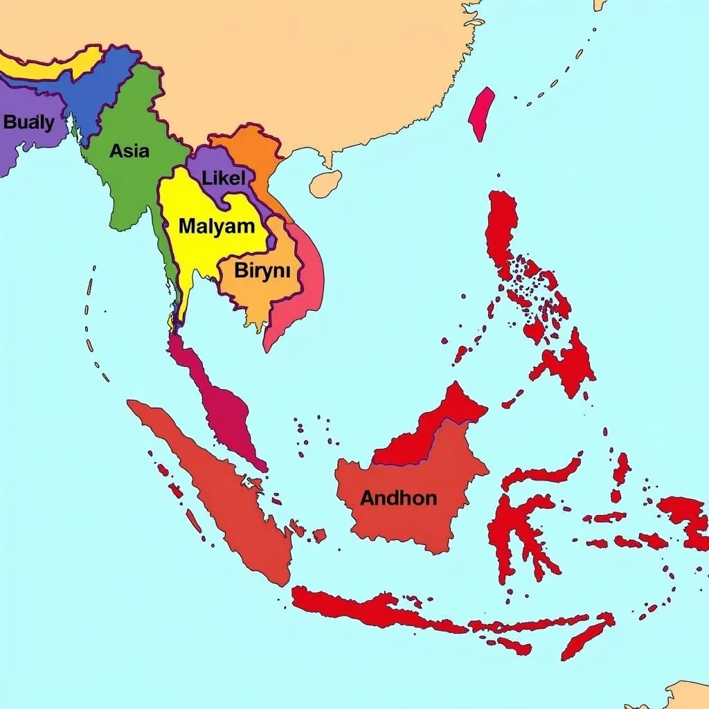 Southeast Asia Map