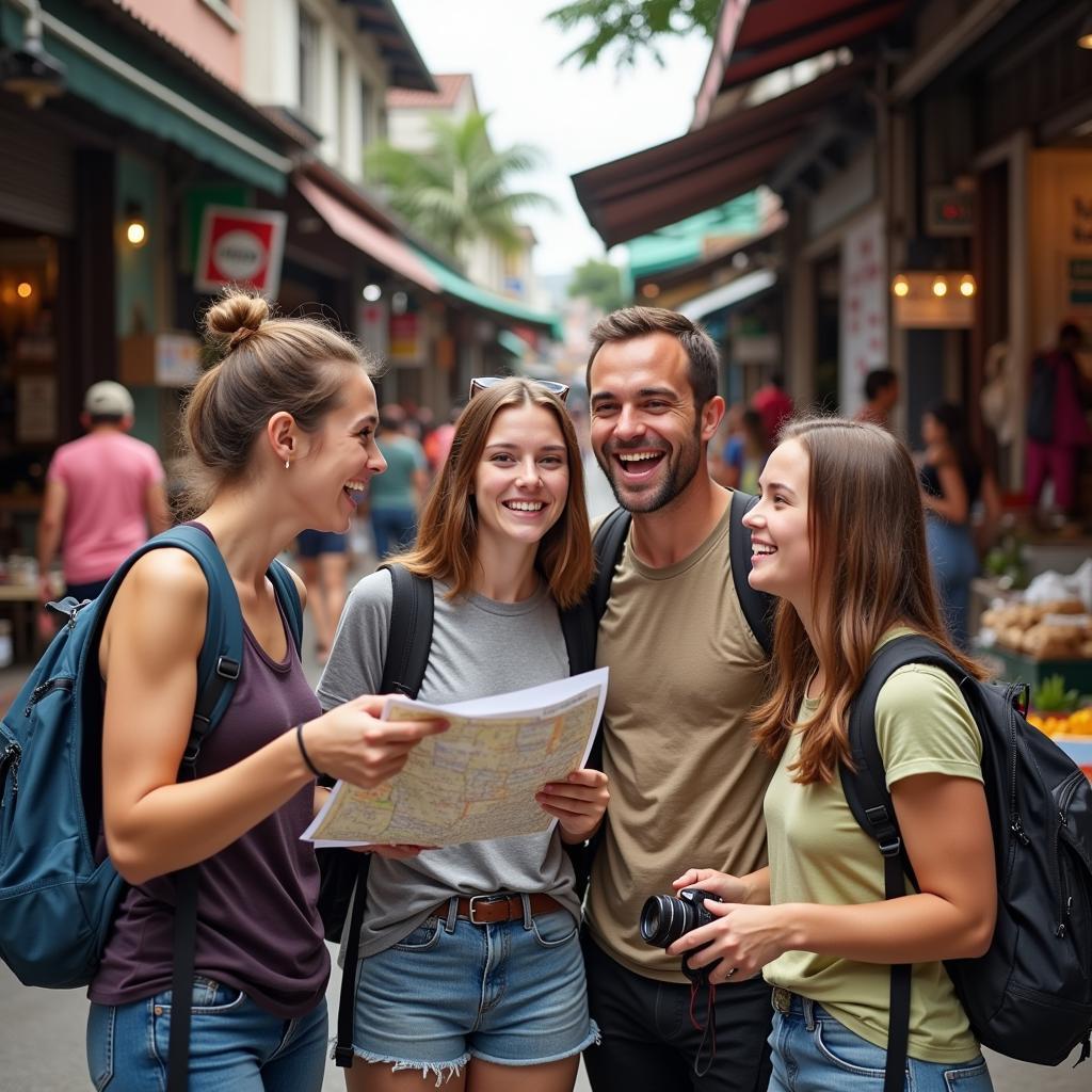 Travelers in Southeast Asia