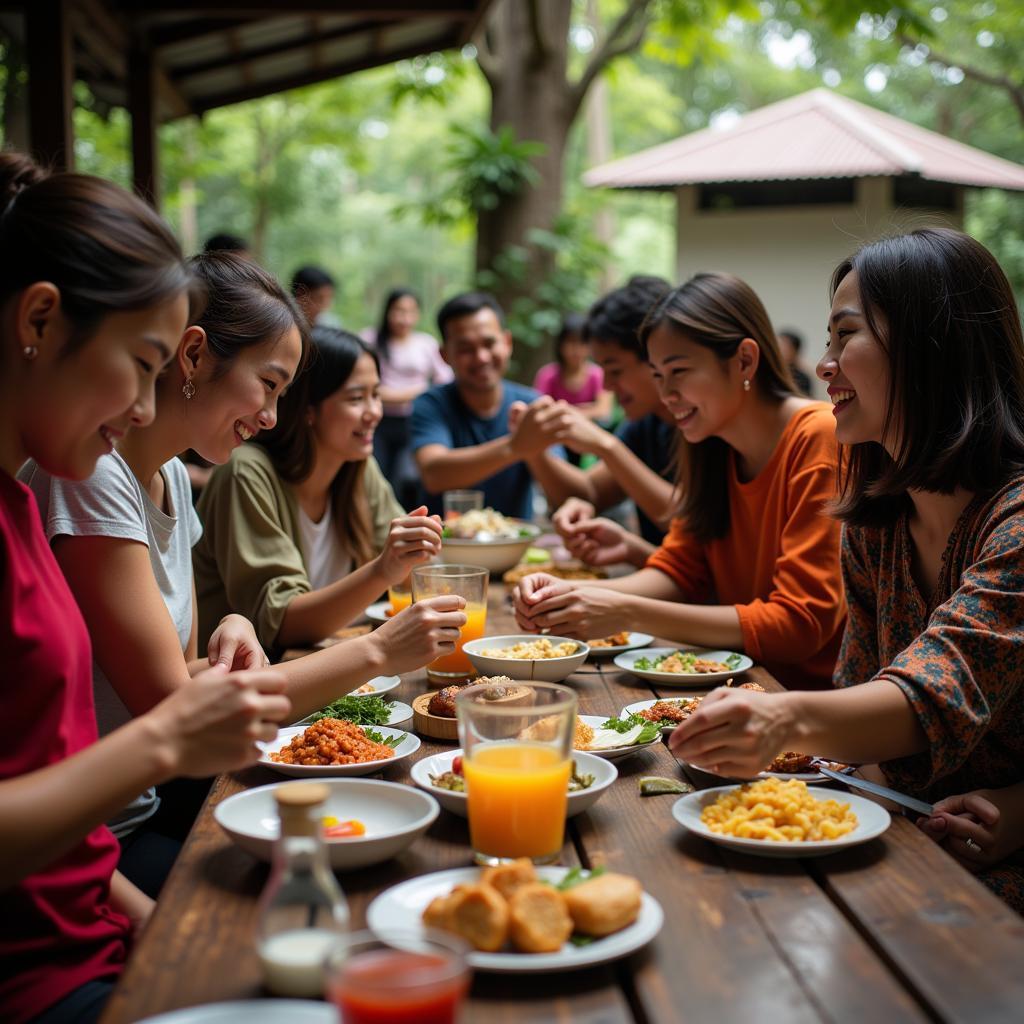 Southeast Asian community gathering 