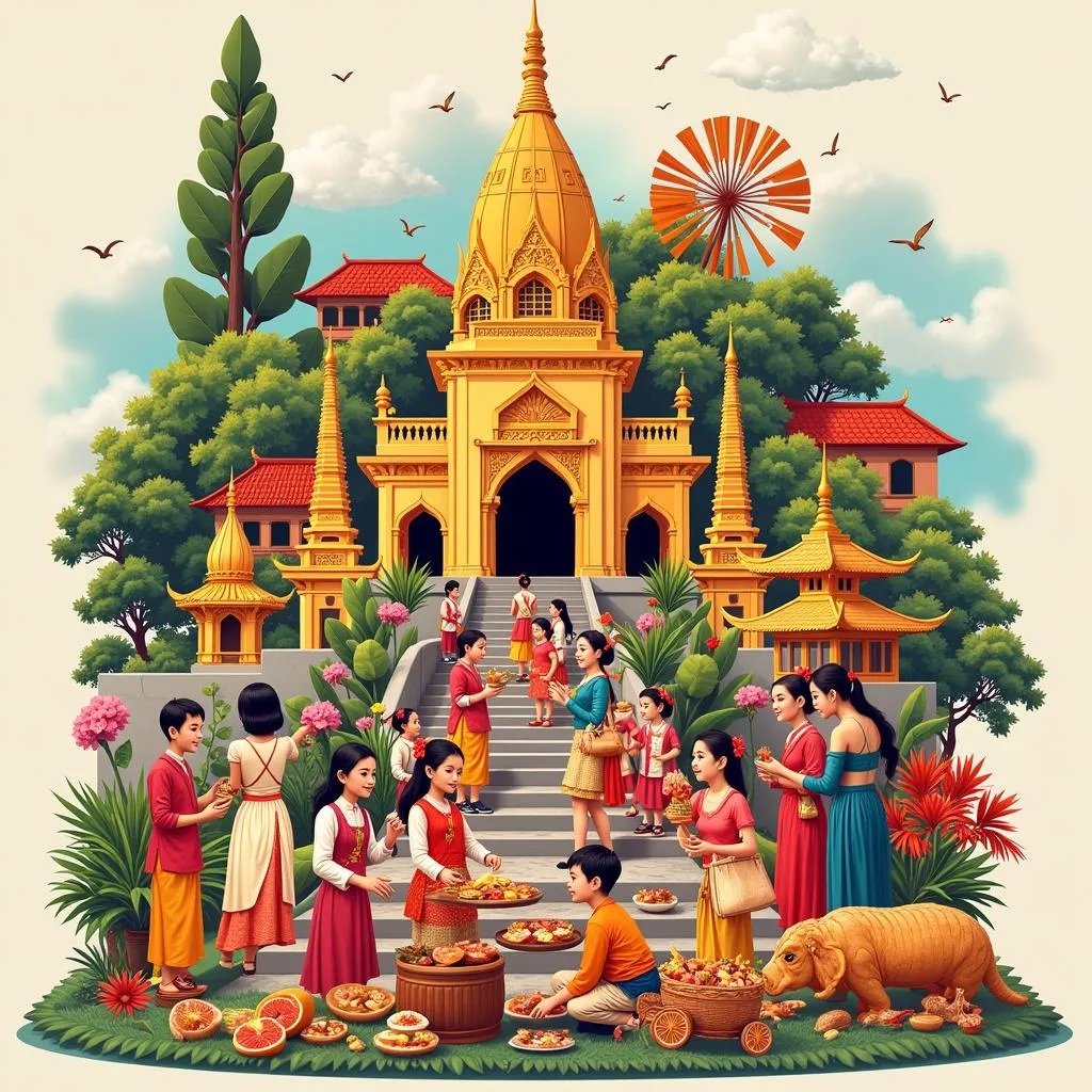 Southeast Asian Cultural Blend