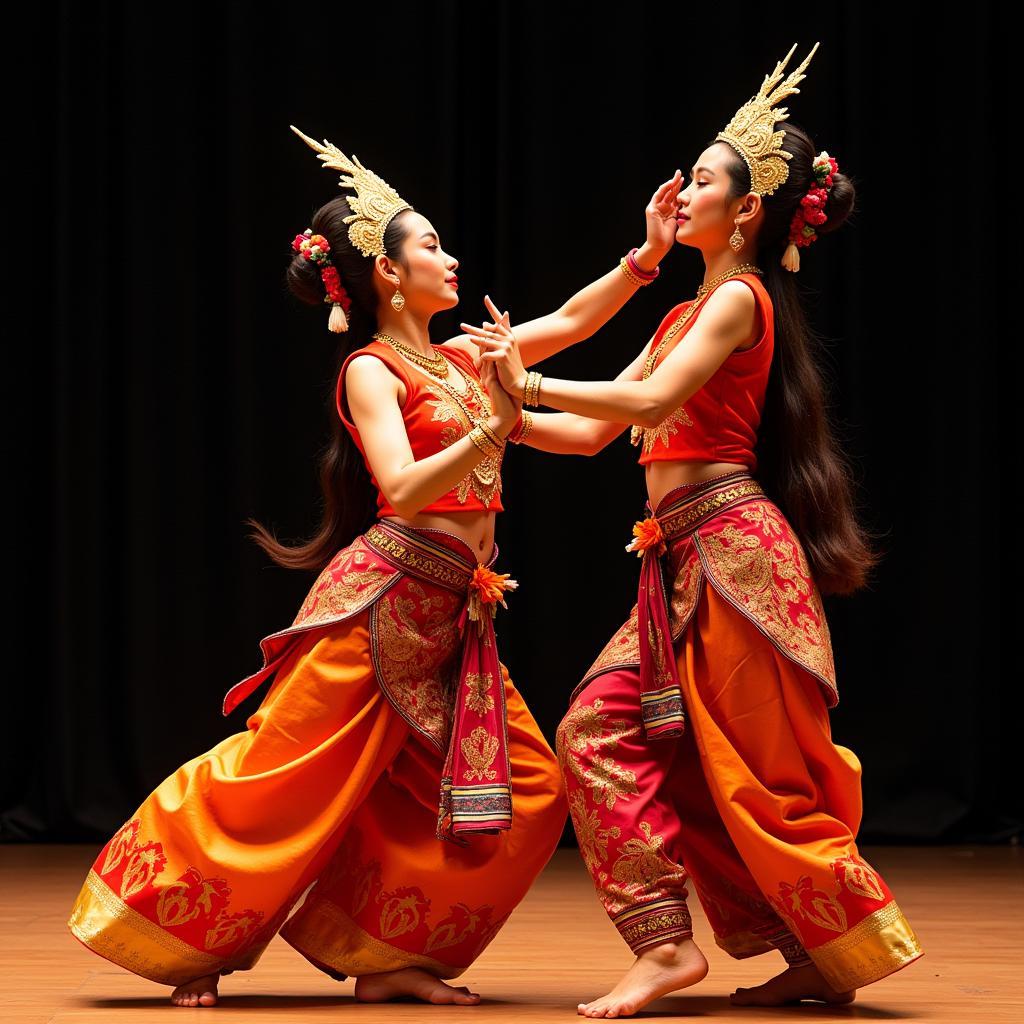 Traditional Southeast Asian Dancers