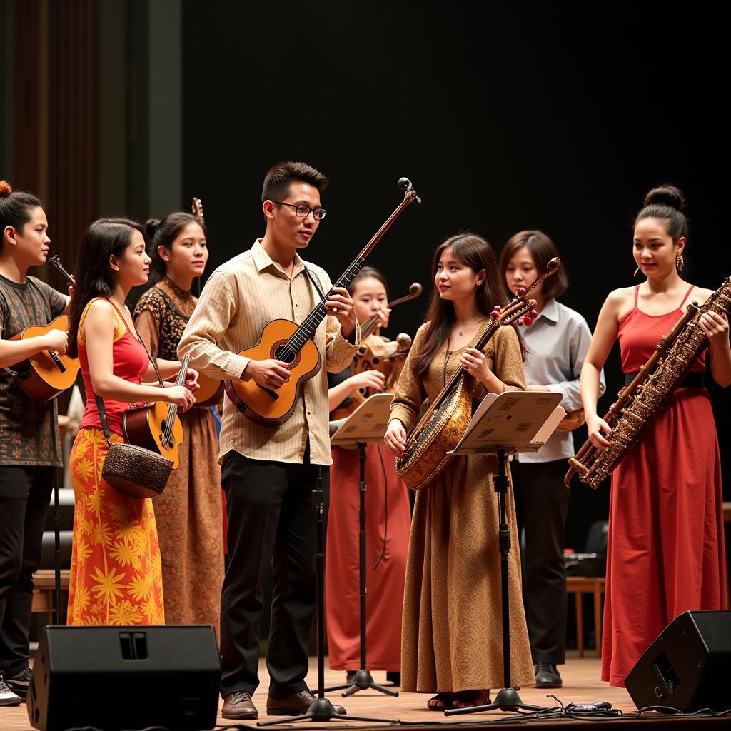 Southeast Asian Musicians Collaborating