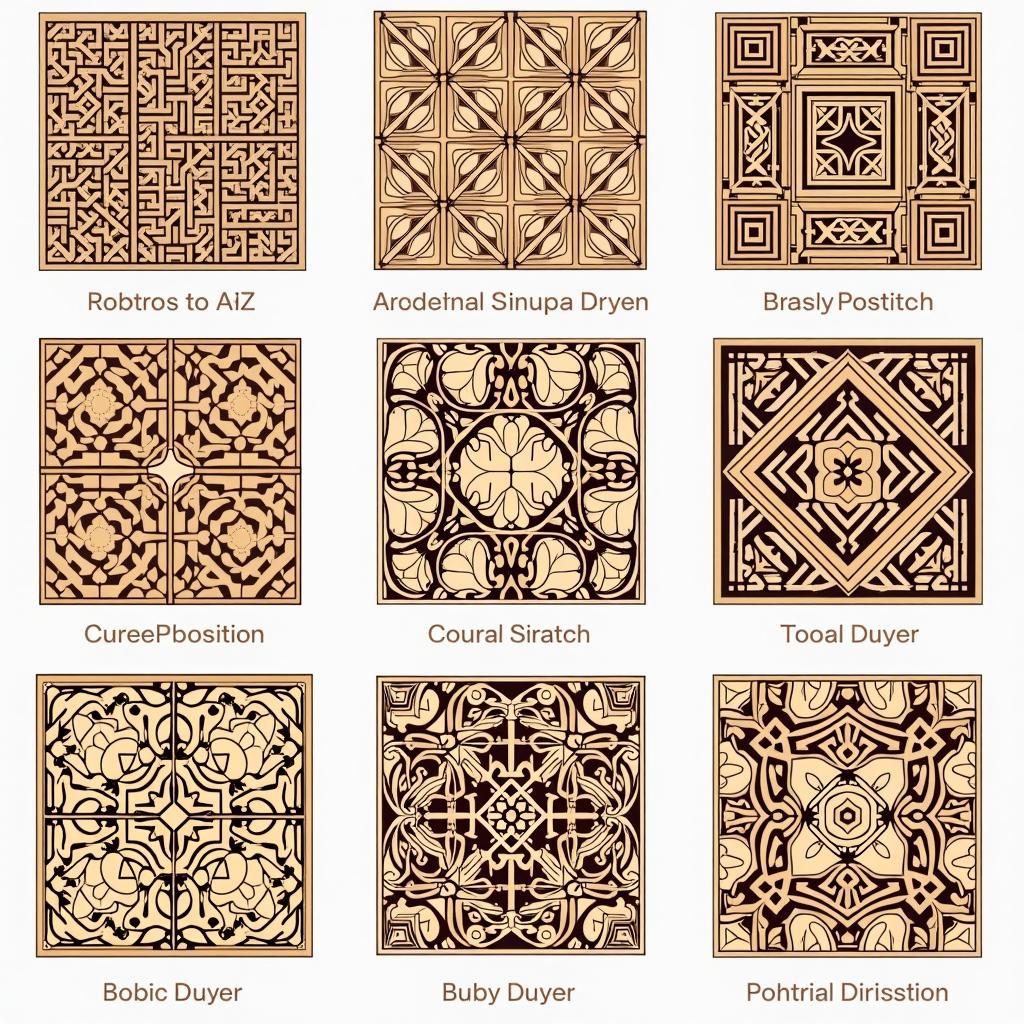 Southeast Asian Patterns and Partitions