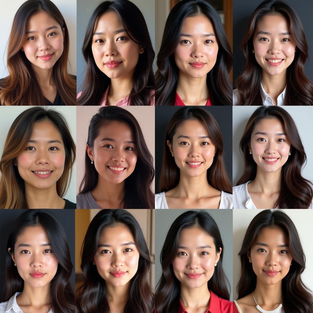 Southeast Asian Women from Diverse Backgrounds