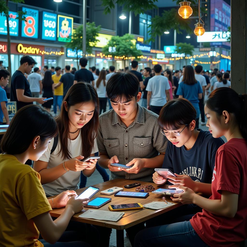 Young Southeast Asians embracing digital culture and online trends