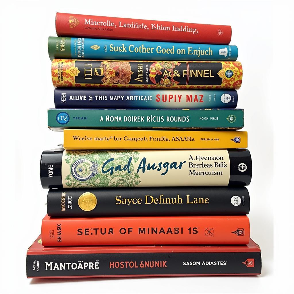 A Collection of Books by Southeast Asian Authors