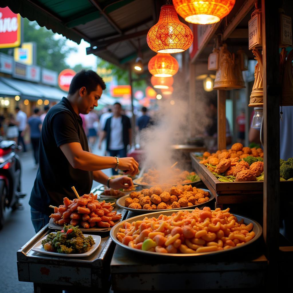 Street Food Vendor in Bangkok