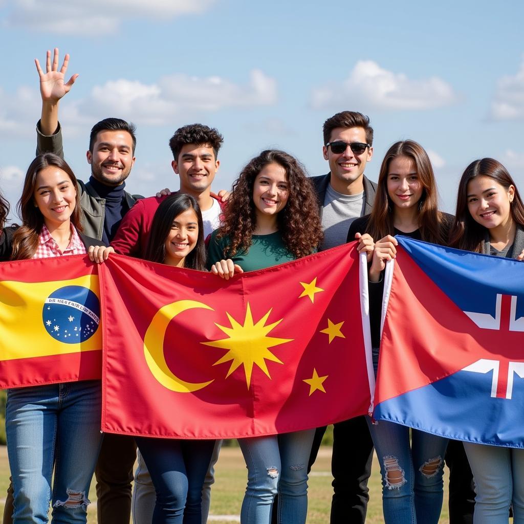 Group Photo of Students Participating in an International Exchange Program