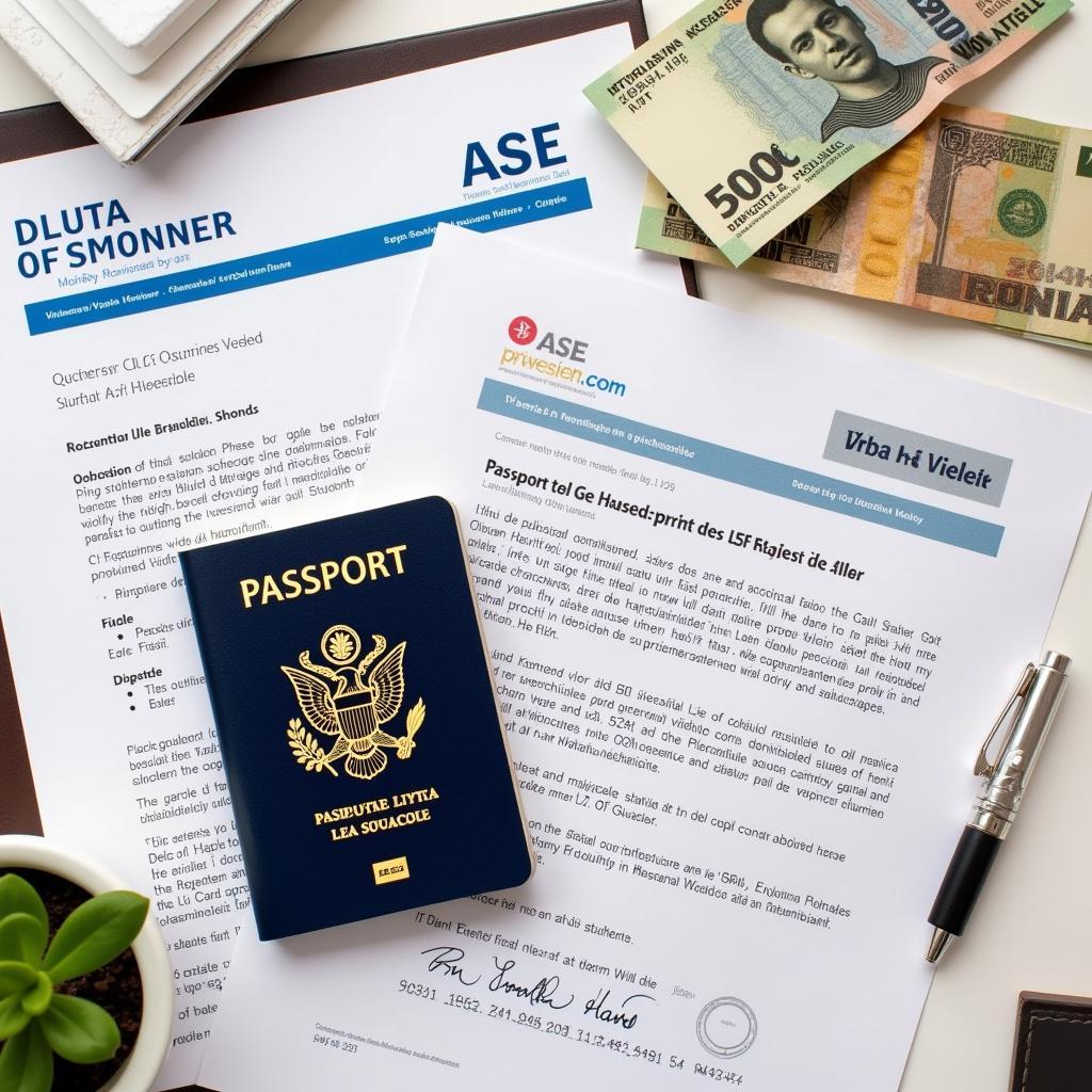 Student Visa and Documents for ASE Bucuresti