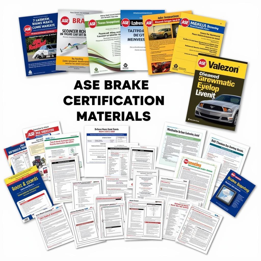 Study Materials for ASE Brake Exam