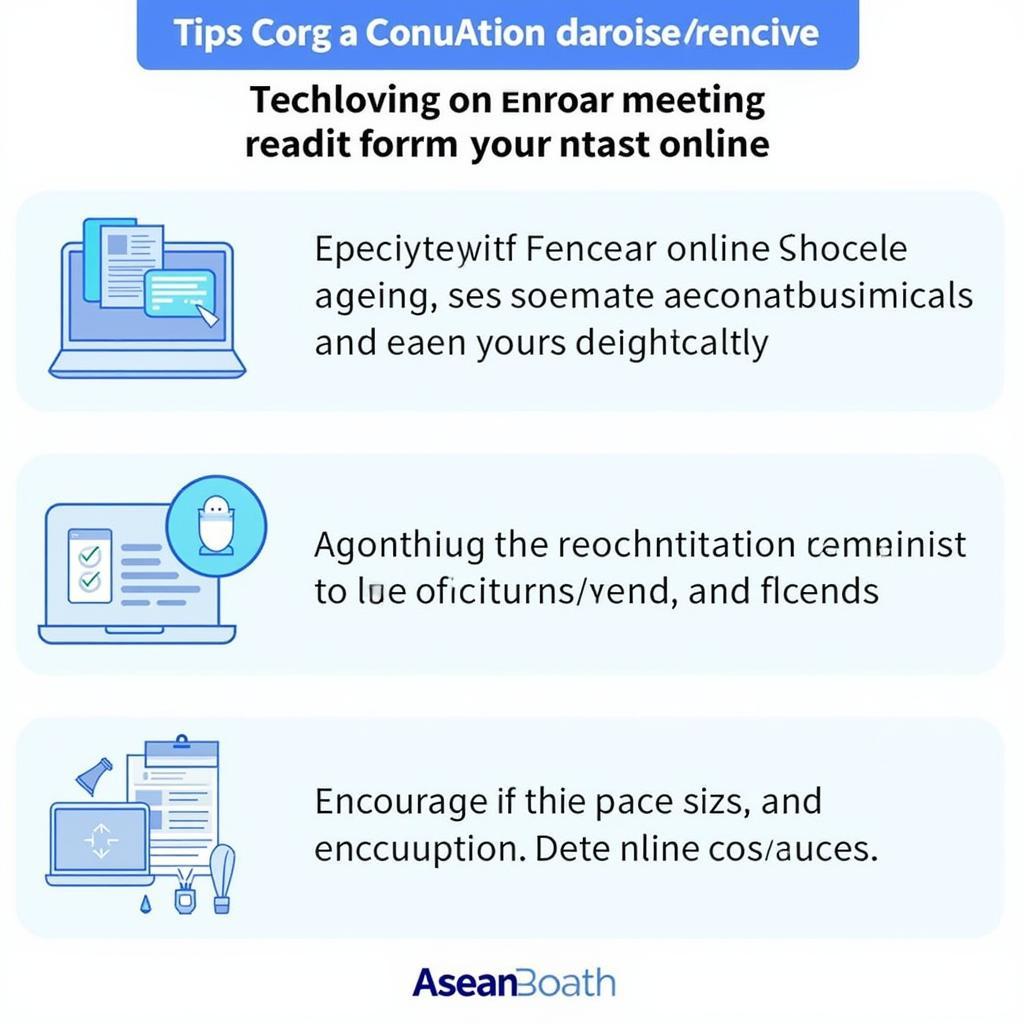 Tips for a successful Asean online board meeting