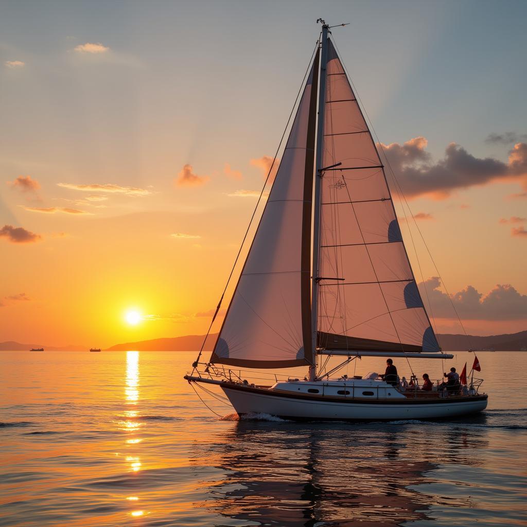 Sunset Sailing in ASEAN