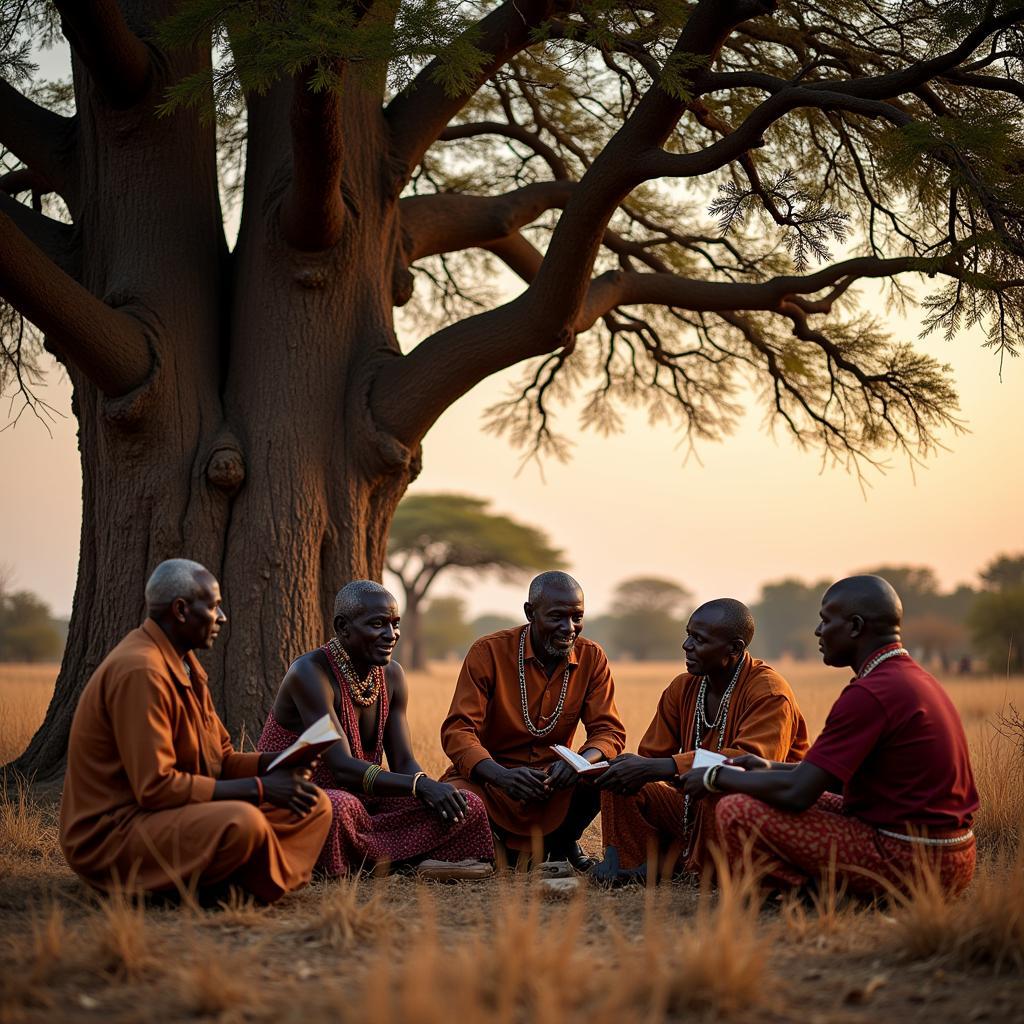 Swahili Elders Sharing Stories