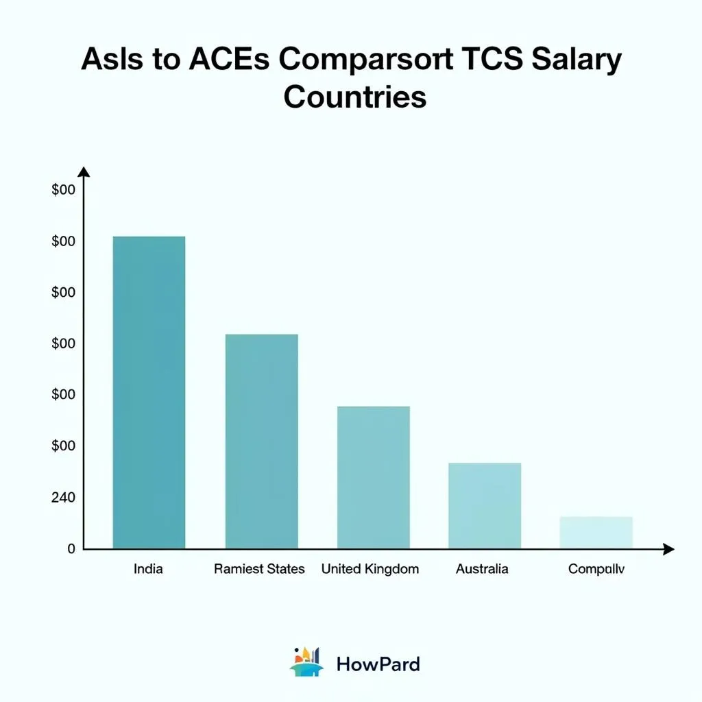 Global Comparison of TCS ASE Salaries