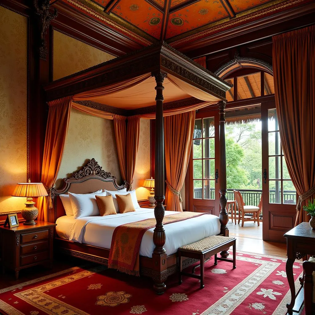 Traditional Thai Bedroom Interior Design