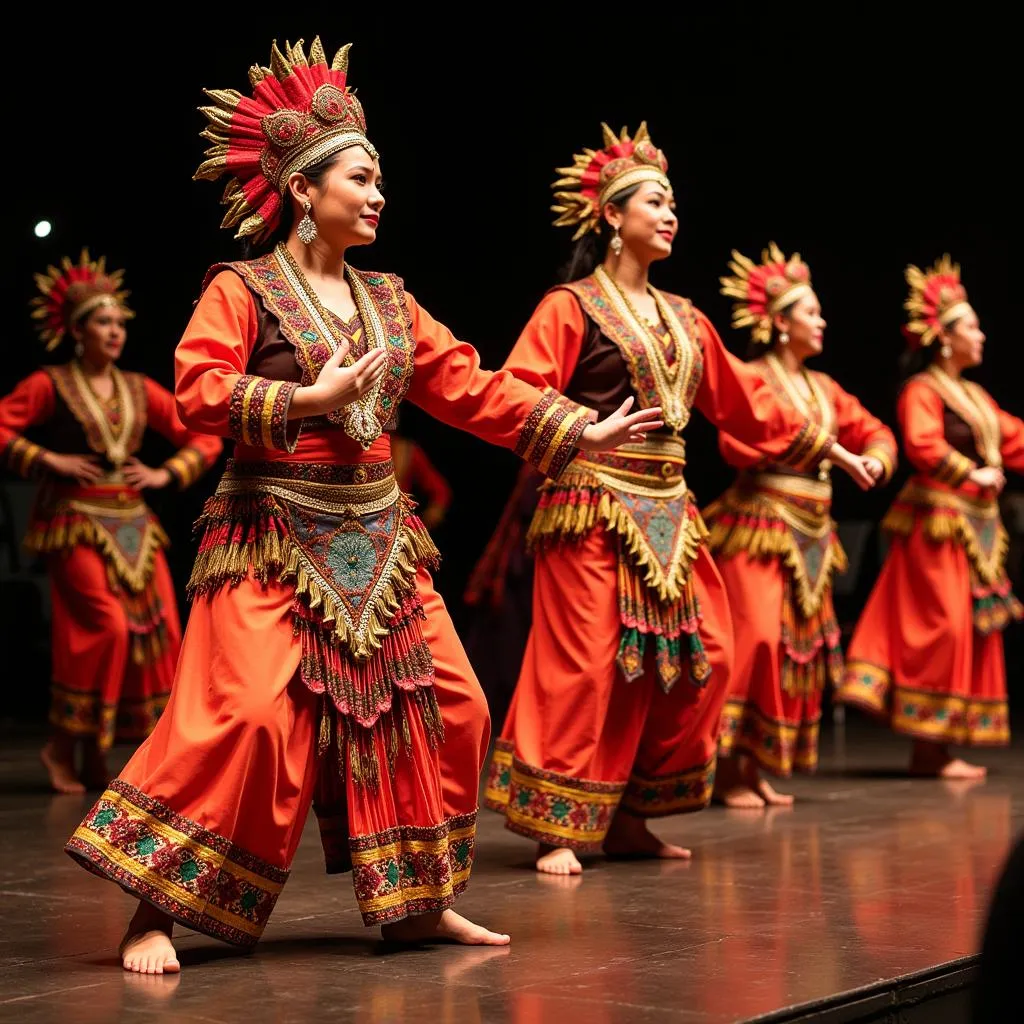 Traditional Indonesian Dance Performance in Leesburg