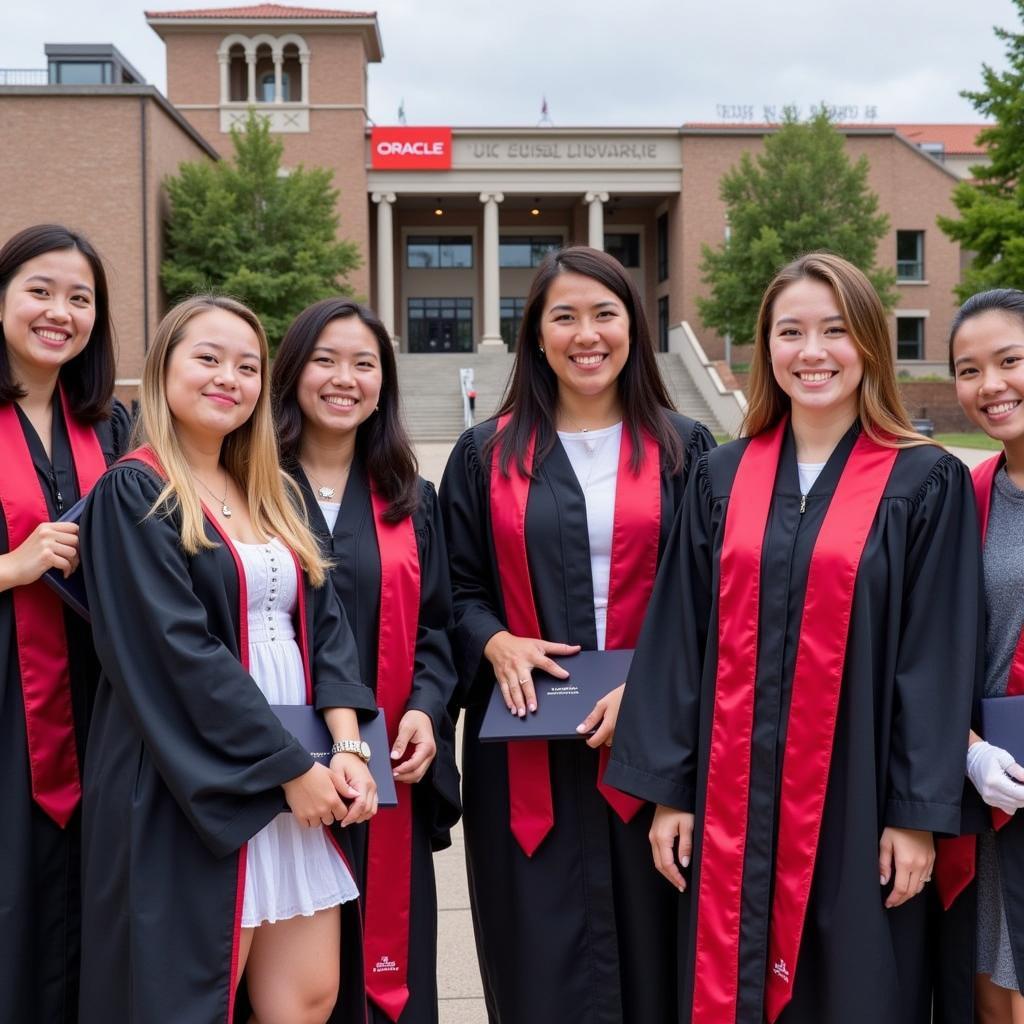 UC San Diego ASEAN Graduates at Oracle