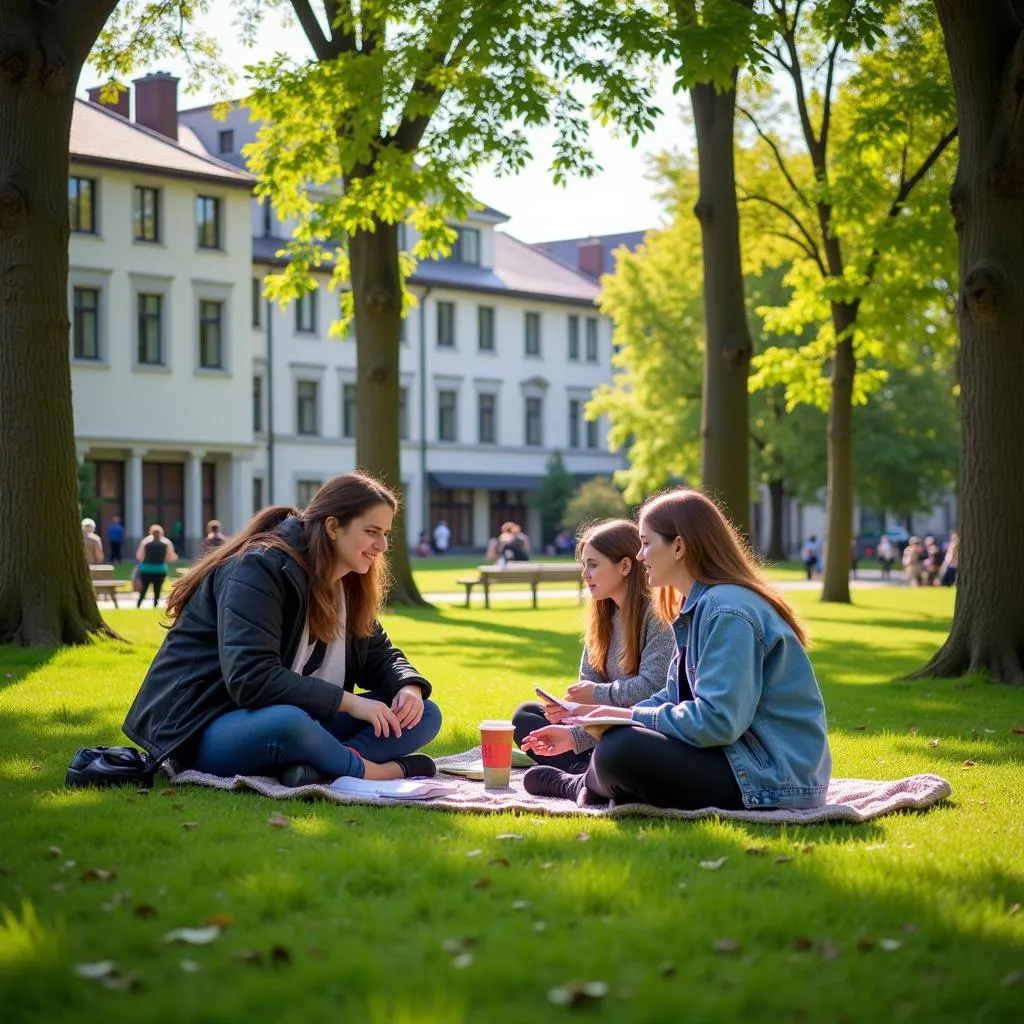 Vibrant student life at the University of Bucharest