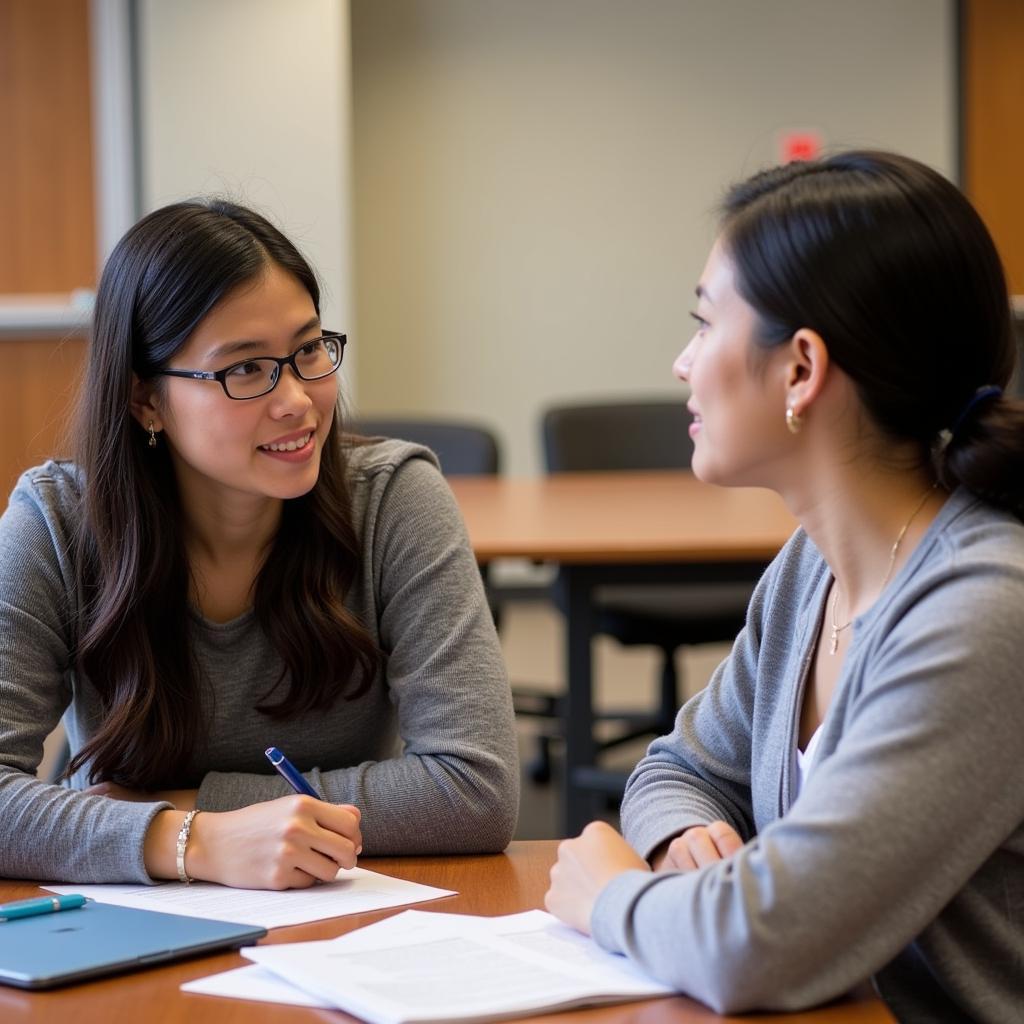 Meeting with UT Austin ASE Student Advisor