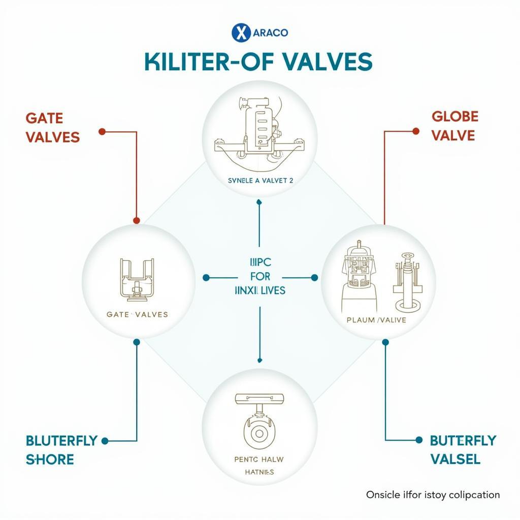 Various types of industrial valves and their applications