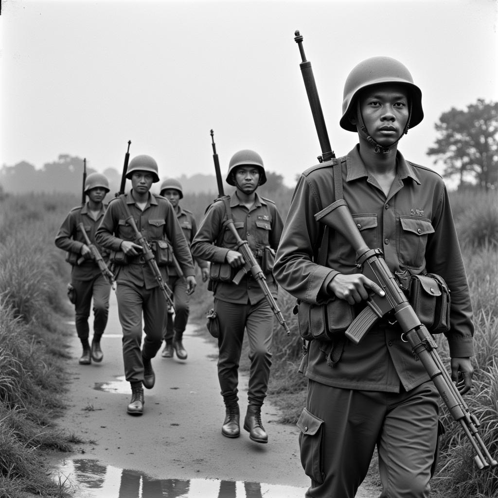 Vietnamese Troops in Cambodia