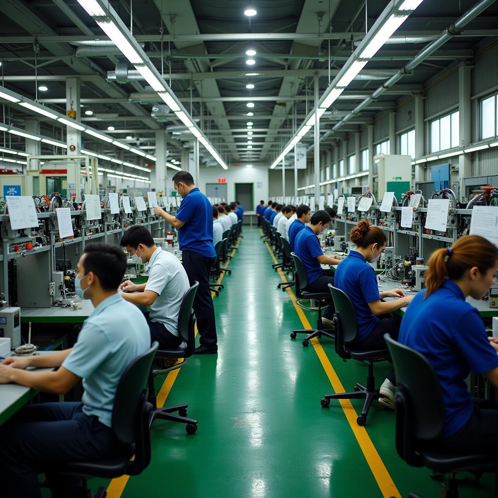 Thriving Manufacturing Sector in Vietnam