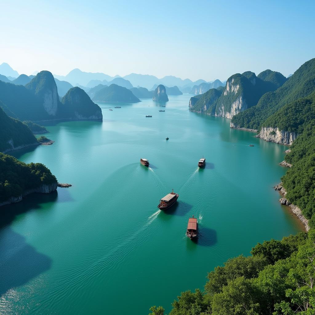 Spectacular Ha Long Bay in Vietnam