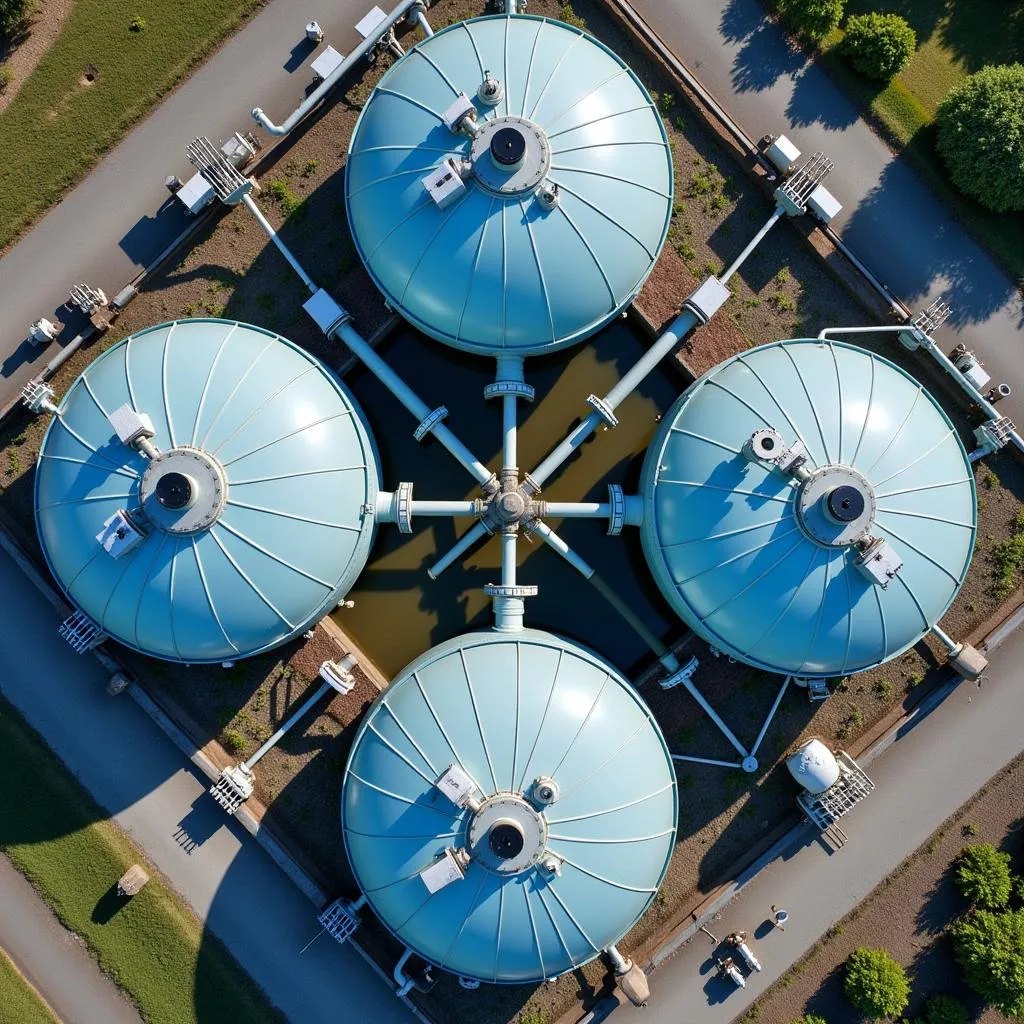 ASE Tanks in a Water Treatment Plant