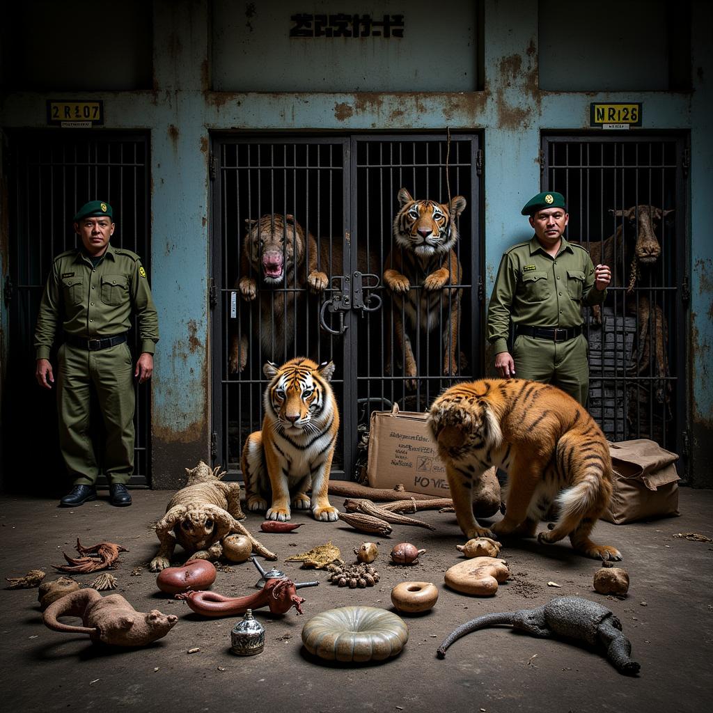 Wildlife trafficking in Southeast Asia