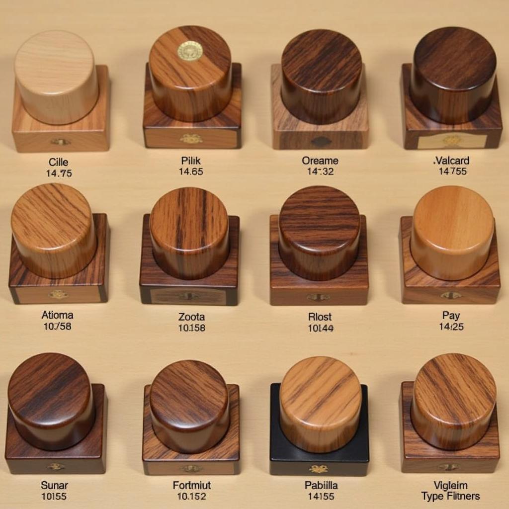 Perfume bottle caps crafted from rich ASEAN hardwoods