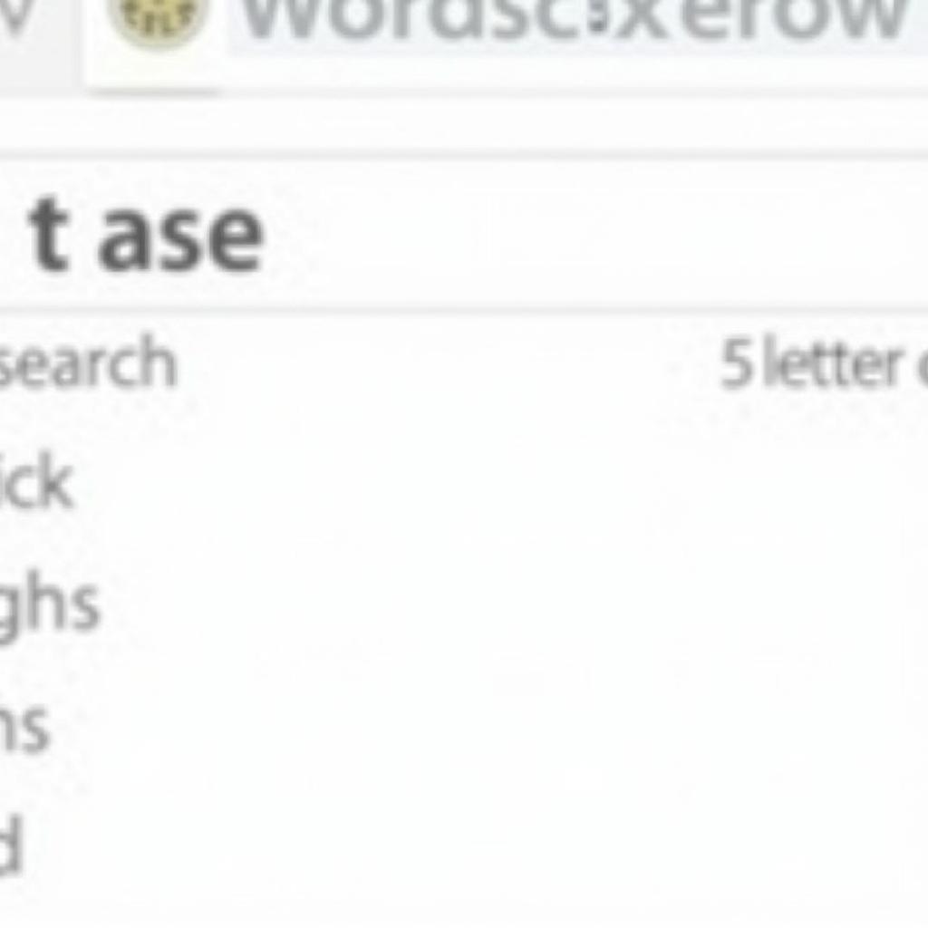 Online Word Search