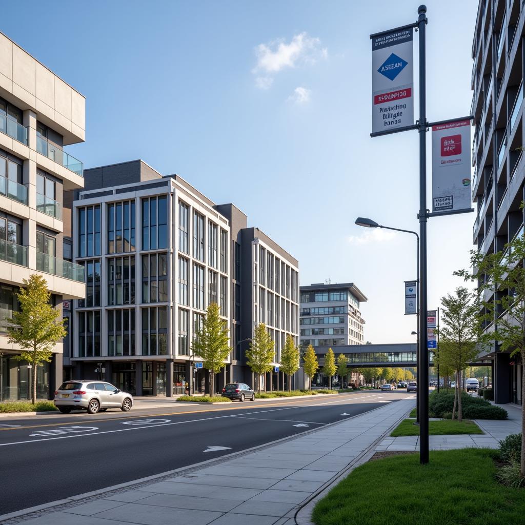 Wythenshawe Business District with ASEAN Investment