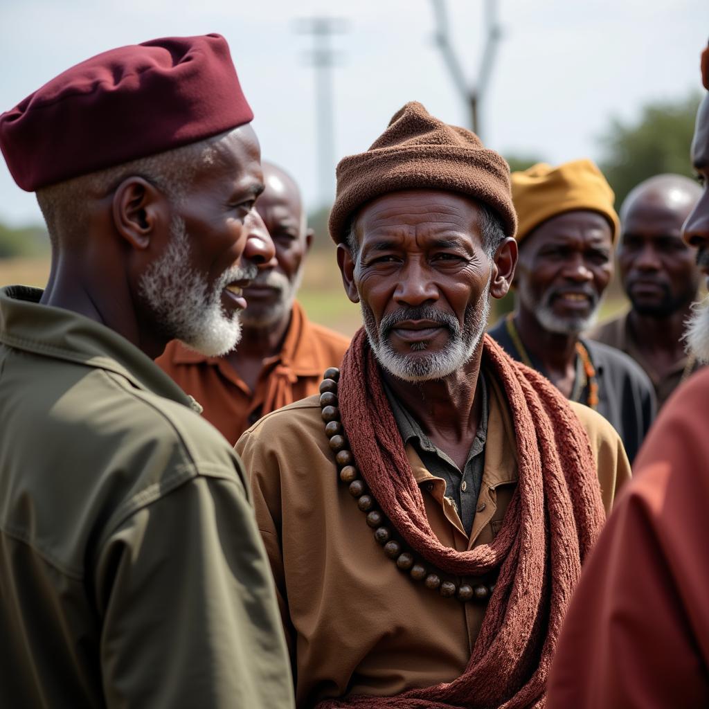 Xhosa elders gathering