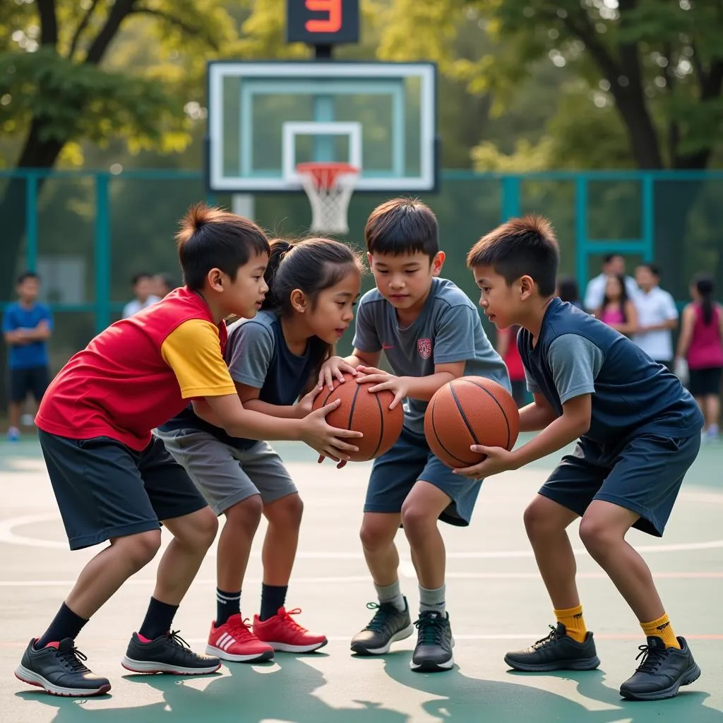 Young ASEAN Basketball Players