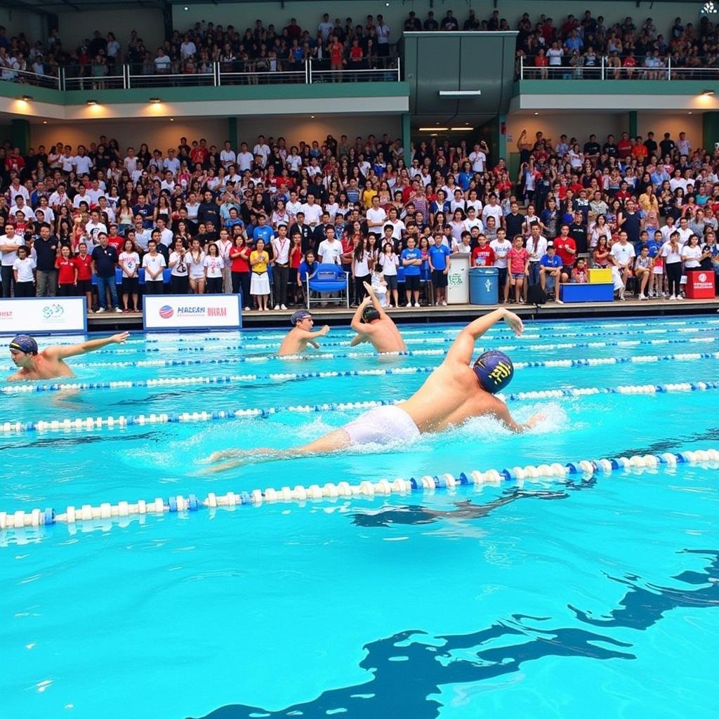 10th ASEAN School Games Swimming Competition in Shah Alam, Malaysia