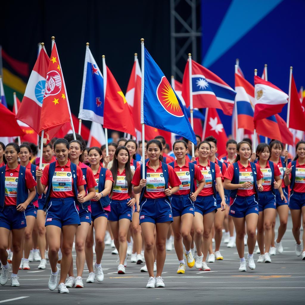 16th ASEAN University Games Opening Ceremony