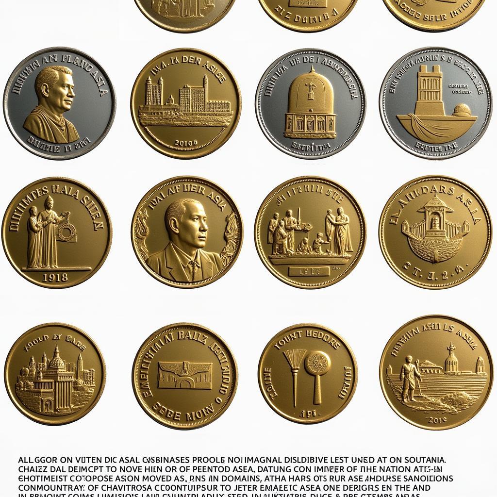 Southeast Asian Commemorative Coins from 1998