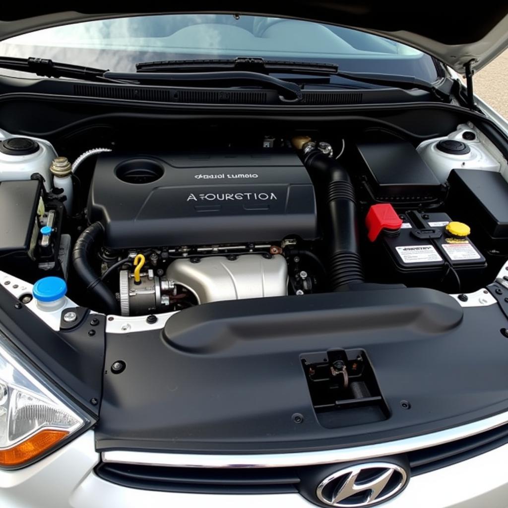 2008 Hyundai Ase Engine Bay