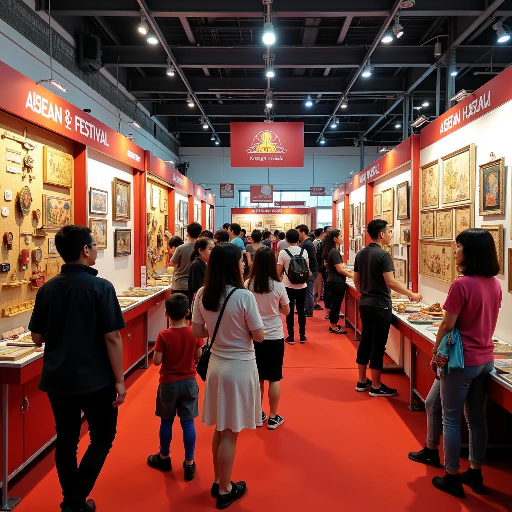 Interactive Exhibits at the 2018 ASEAN Festival