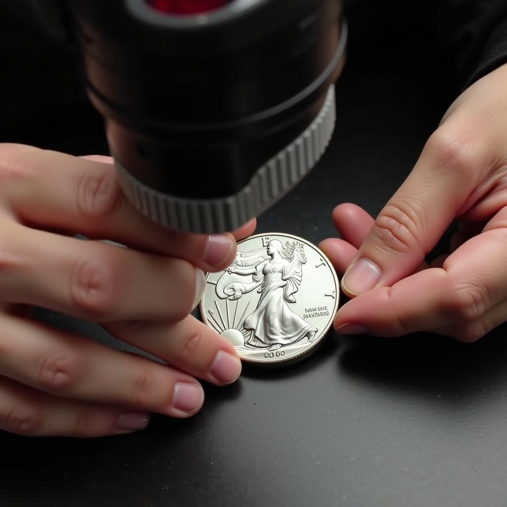 Grading a 2019 Proof American Silver Eagle